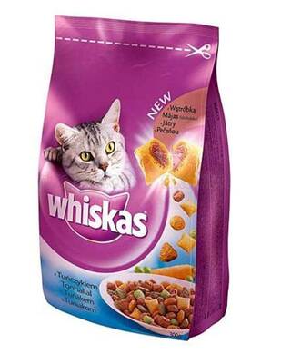Whiskas Ton Balıklı Sebzeli Kuru Kedi Maması 1,4Kg Whiskas Ton Balıklı Sebzeli Kuru Kedi Maması 1,4Kg
